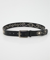 SLY | 【2026SS新作】F/LEATHER STUDS BELT フェイクレザー スタッズ ベルト(ベルト)