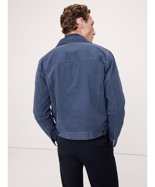 Banana Republic（バナナリパブリック）の「◆コットン ツイル メカニック ジャケット (コーデュロイカラー)（その他アウター・メンズ・ベージュ/ブルー・XL/M/S/L）」の3枚目の写真