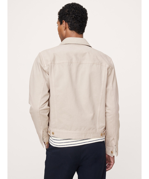 Banana Republic（バナナリパブリック）の「◆コットン ツイル メカニック ジャケット (コーデュロイカラー)（その他アウター・メンズ・ベージュ/ブルー・XL/M/S/L）」の4枚目の写真