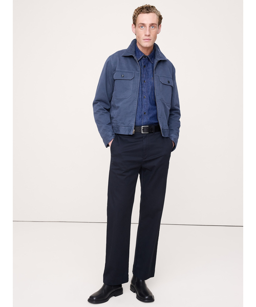 Banana Republic（バナナリパブリック）の「◆コットン ツイル メカニック ジャケット (コーデュロイカラー)（その他アウター・メンズ・ベージュ/ブルー・XL/M/S/L）」の5枚目の写真