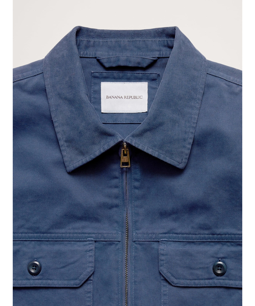 Banana Republic（バナナリパブリック）の「◆コットン ツイル メカニック ジャケット (コーデュロイカラー)（その他アウター・メンズ・ベージュ/ブルー・XL/M/S/L）」の9枚目の写真