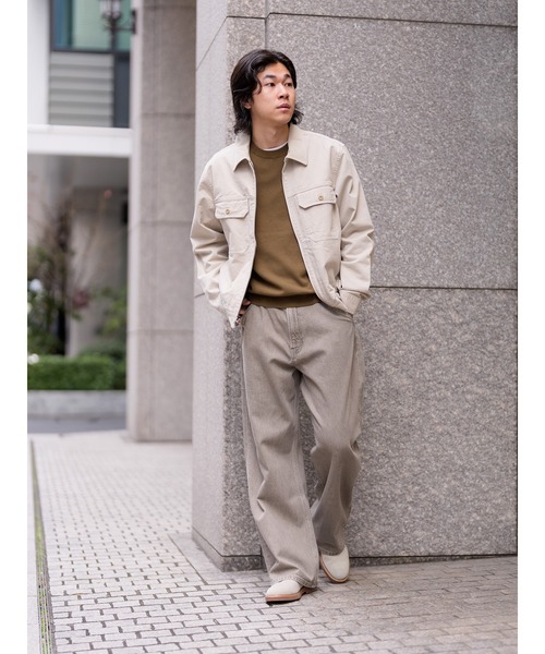 Banana Republic(バナナリパブリック)の「◆コットン ツイル メカニック ジャケット (コーデュロイカラー)(その他アウター・メンズ・ベージュ/ブルー・XL/M/S/L)」の4枚目の写真