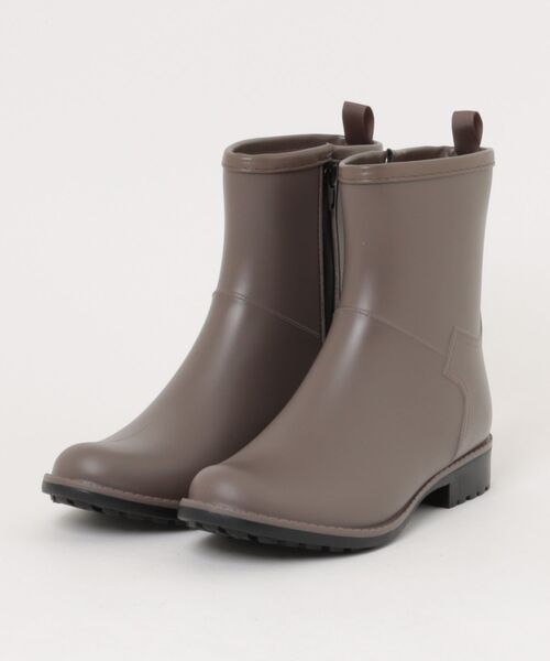 MAZEMAZE(マゼマゼ)の「サイドジップレインブーツ(レインシューズ・レディース・ブラック系その他/ブラウン系その他/ブラック/ブラウン/ダークブラウン/ダークブラウン系・LARGE/MEDIUM)」の5枚目の写真