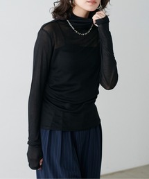 LARUTA | 【LARUTA】シアバター加工シアータートルプルオーバー(Tシャツ/カットソー)