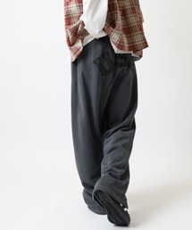 FUNALIVE（ファンアライブ）の「裏毛ピグメント加工USA刺繍スウェットパンツ（スウェットパンツ）」