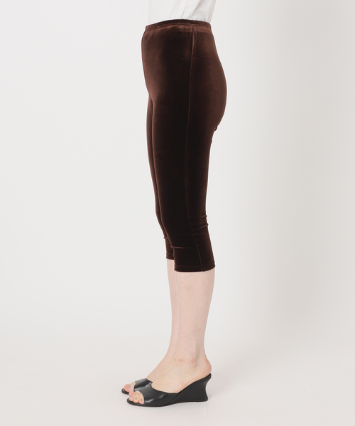 EDIT. FOR LULU（エディットフォールル）の「【SIMONE WILD/シモーネ ワイルド】LONG SHORTS（スラックス・レディース・ブラウン・SMALL/MEDIUM）」の15枚目の写真