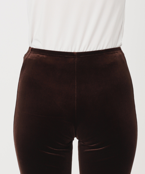 EDIT. FOR LULU（エディットフォールル）の「【SIMONE WILD/シモーネ ワイルド】LONG SHORTS（スラックス・レディース・ブラウン・SMALL/MEDIUM）」の18枚目の写真