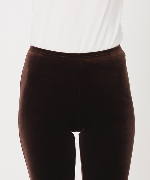 EDIT. FOR LULU（エディットフォールル）の「【SIMONE WILD/シモーネ ワイルド】LONG SHORTS（スラックス・レディース・ブラウン・SMALL/MEDIUM）」の19枚目の写真