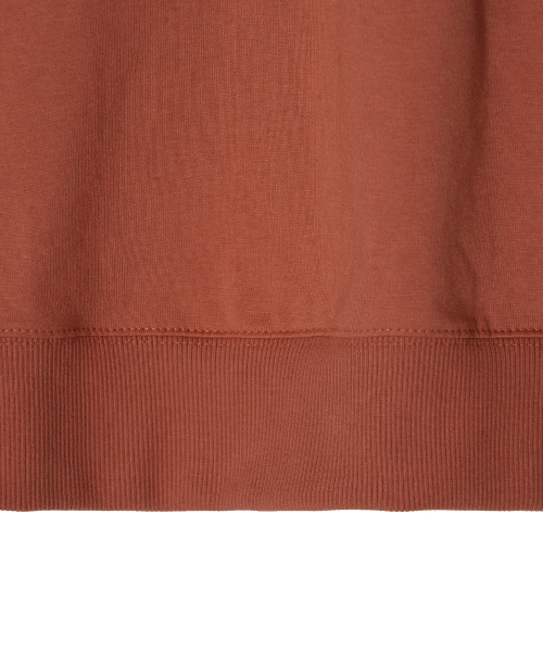 MENASOO（ミナス）の「Henrineck Sweatshirt_Brick（スウェット・レディース・Brick・F）」の7枚目の写真