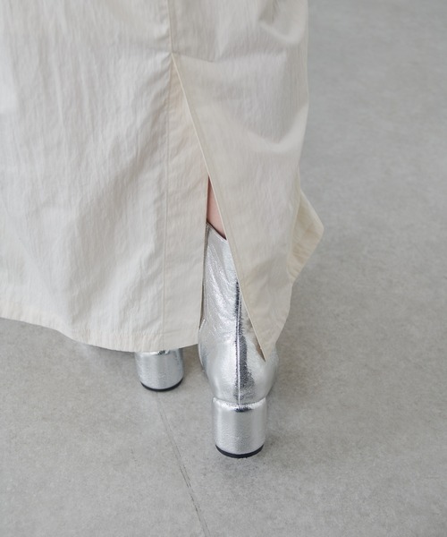 Lui's（ルイス）の「【セットアップ対応◎】ドロスドカーゴスカート（スカート・レディース・ブラック/アイボリー・FREE）」の6枚目の写真