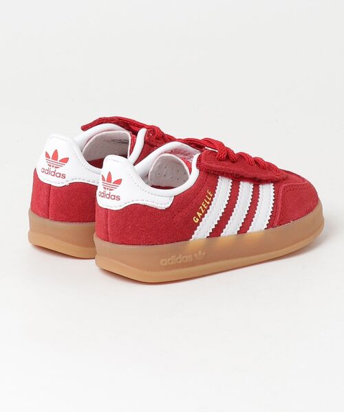 adidas(アディダス)の「ガゼル インドア コンフォート クロージャー エラスティック レース / GAZELLE INDOOR COMFORT CLOSURE ELASTIC LACE / アディダスオリジナルス adidas Originals(スニーカー・キッズ・レッド/ブラック・15.0cm/14.0cm/13.0cm/12cm/16.0cm)」の17枚目の写真