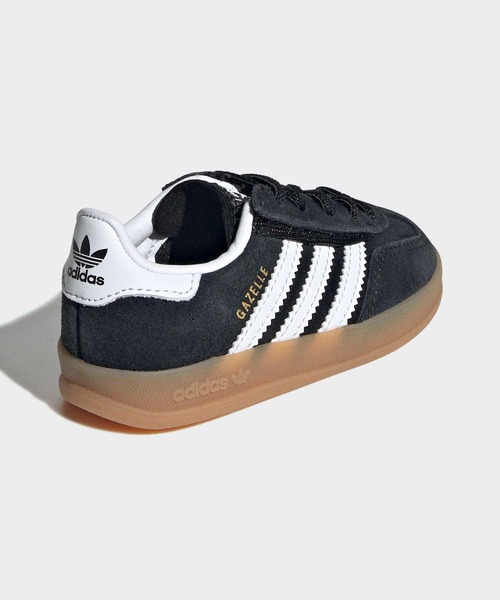 adidas(アディダス)の「ガゼル インドア コンフォート クロージャー エラスティック レース / GAZELLE INDOOR COMFORT CLOSURE ELASTIC LACE / アディダスオリジナルス adidas Originals(スニーカー・キッズ・レッド/ブラック・15.0cm/14.0cm/13.0cm/12cm/16.0cm)」の6枚目の写真