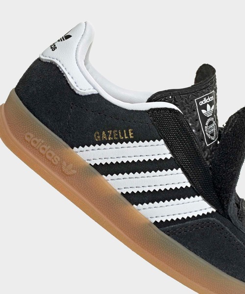 adidas(アディダス)の「ガゼル インドア コンフォート クロージャー エラスティック レース / GAZELLE INDOOR COMFORT CLOSURE ELASTIC LACE / アディダスオリジナルス adidas Originals(スニーカー・キッズ・レッド/ブラック・15.0cm/14.0cm/13.0cm/12cm/16.0cm)」の8枚目の写真