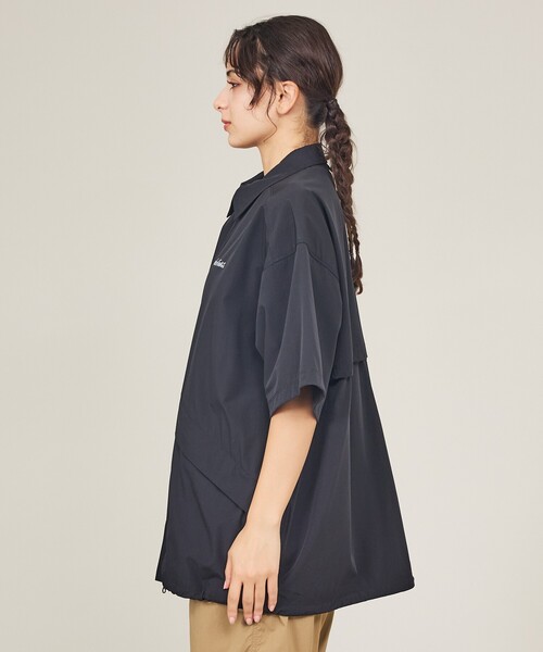 WILD THINGS（ワイルドシングス）の「【WILDTHINGS / ワイルドシングス】ELASTIC NYLON DENALI SHIRT / エラスティックナイロン デナリシャツ（シャツジャケット・ユニセックス）WT26035AD（シャツ/ブラウス・メンズ・ブラック/ベージュ/グレイッシュブルー・L/M）」の15枚目の写真