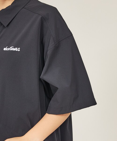 WILD THINGS（ワイルドシングス）の「【WILDTHINGS / ワイルドシングス】ELASTIC NYLON DENALI SHIRT / エラスティックナイロン デナリシャツ（シャツジャケット・ユニセックス）WT26035AD（シャツ/ブラウス・メンズ・ブラック/ベージュ/グレイッシュブルー・L/M）」の18枚目の写真