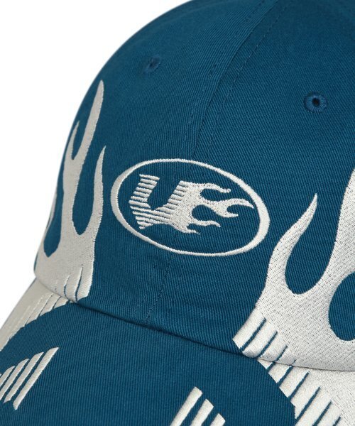 VISION STREET WEAR（ヴィジョンストリートウェア）の「VSW V-1 Flame Ball Cap Blue（キャップ・レディース・その他・FREE）」の6枚目の写真