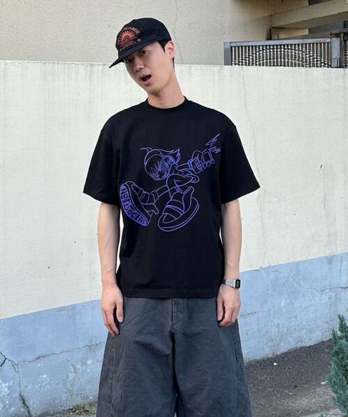 NET SOCIAL CLUB(ネットソーシャルクラブ)の「サイバーボーイ 半袖Tシャツ (ホワイト)(Tシャツ/カットソー・レディース・ホワイト・S/M/L/XL)」の2枚目の写真
