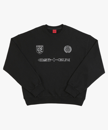CRIGUN（クリガン）の「CLUB JERSEY SWEATSHIRT BLACK（スウェット）」