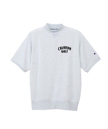 Champion Golf（チャンピオンゴルフ）の「【Champion/チャンピオン】メンズ GOLF テックウィーブ テリー ショートスリーブモックネックスウェットシャツ（スウェット）」