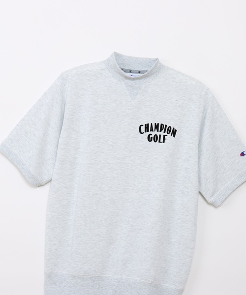 Champion Golf（チャンピオンゴルフ）の「【Champion/チャンピオン】メンズ GOLF テックウィーブ テリー ショートスリーブモックネックスウェットシャツ（スウェット・メンズ・ネイビー/グレー・X-LARGE/LARGE/MEDIUM）」の17枚目の写真