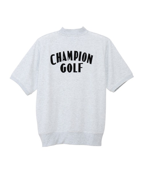 Champion Golf（チャンピオンゴルフ）の「【Champion/チャンピオン】メンズ GOLF テックウィーブ テリー ショートスリーブモックネックスウェットシャツ（スウェット・メンズ・ネイビー/グレー・X-LARGE/LARGE/MEDIUM）」の19枚目の写真