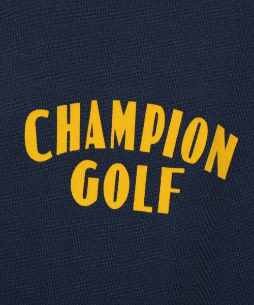 Champion Golf（チャンピオンゴルフ）の「【Champion/チャンピオン】メンズ GOLF テックウィーブ テリー ショートスリーブモックネックスウェットシャツ（スウェット・メンズ・ネイビー/グレー・X-LARGE/LARGE/MEDIUM）」の10枚目の写真
