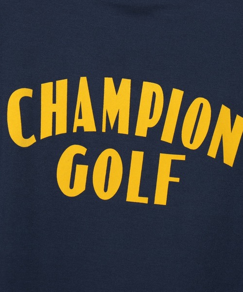 Champion Golf（チャンピオンゴルフ）の「【Champion/チャンピオン】メンズ GOLF テックウィーブ テリー ショートスリーブモックネックスウェットシャツ（スウェット・メンズ・ネイビー/グレー・X-LARGE/LARGE/MEDIUM）」の14枚目の写真