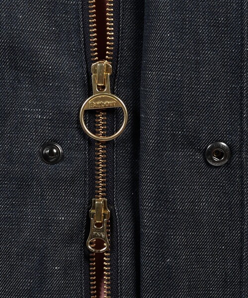 TOMORROWLAND (トゥモローランド)の「【別注】Barbour Classic BEDALE ウールリネン ブルゾン DORMEUIL(ブルゾン・メンズ・ブルー・40/38/36)」の17枚目の写真