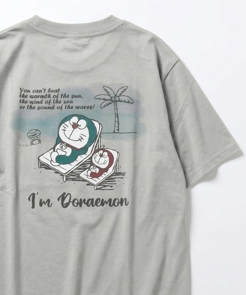 sanrio(サンリオ)の「2026SS I’m Doraemon/ドラえもん ジャイアン フロント バックプリント半袖Tシャツ レディース メンズ(Tシャツ/カットソー・レディース・ベージュ/イエロー/ピンク/ホワイト/ブラック/ブルーグリーン/アッシュグレー/セージグリーン・M/L/LL)」の5枚目の写真