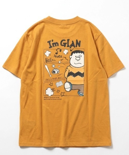 sanrio(サンリオ)の「2026SS I’m Doraemon/ドラえもん ジャイアン フロント バックプリント半袖Tシャツ レディース メンズ(Tシャツ/カットソー・レディース・ベージュ/イエロー/ピンク/ホワイト/ブラック/ブルーグリーン/アッシュグレー/セージグリーン・M/L/LL)」の14枚目の写真