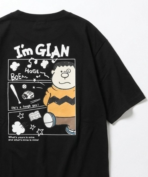 sanrio(サンリオ)の「2026SS I’m Doraemon/ドラえもん ジャイアン フロント バックプリント半袖Tシャツ レディース メンズ(Tシャツ/カットソー・レディース・ベージュ/イエロー/ピンク/ホワイト/ブラック/ブルーグリーン/アッシュグレー/セージグリーン・M/L/LL)」の9枚目の写真