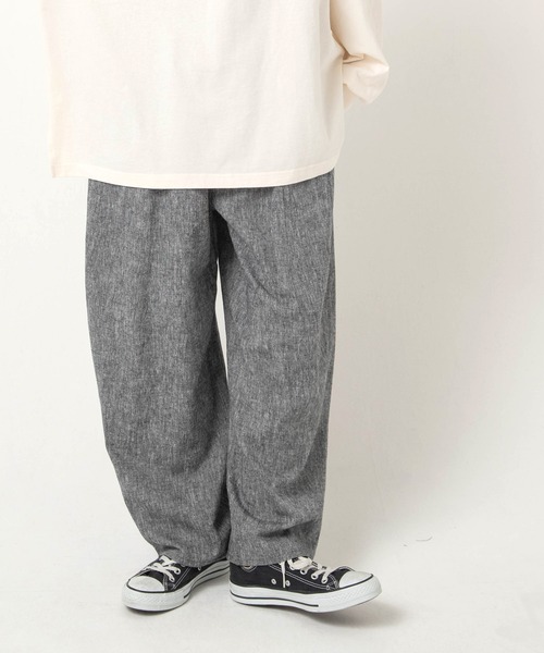 URCH RNA(アーチ アールエヌエー)の「R4418 コックさんのレーヨンリネン5ポケパンツ(その他パンツ・レディース・グリーン/キャメル/ブラック/ナチュラル・FREE)」の2枚目の写真