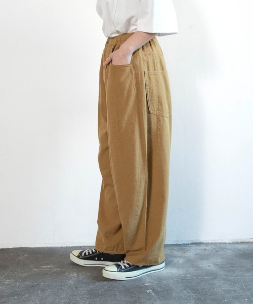 URCH RNA(アーチ アールエヌエー)の「R4418 コックさんのレーヨンリネン5ポケパンツ(その他パンツ・レディース・グリーン/キャメル/ブラック/ナチュラル・FREE)」の20枚目の写真