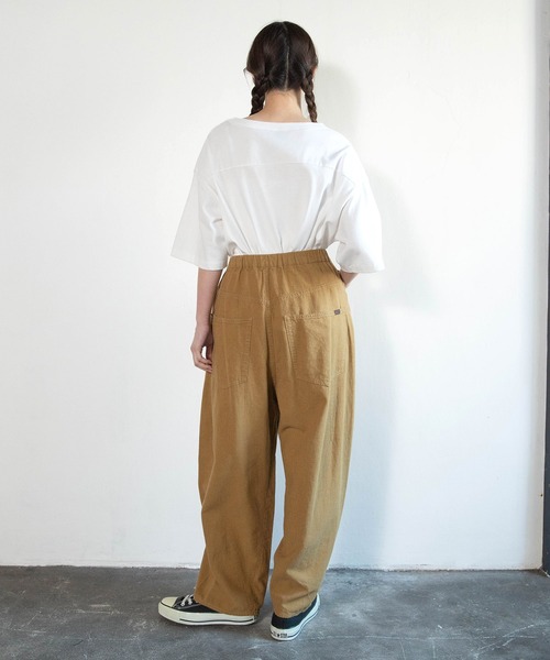 URCH RNA(アーチ アールエヌエー)の「R4418 コックさんのレーヨンリネン5ポケパンツ(その他パンツ・レディース・グリーン/キャメル/ブラック/ナチュラル・FREE)」の9枚目の写真