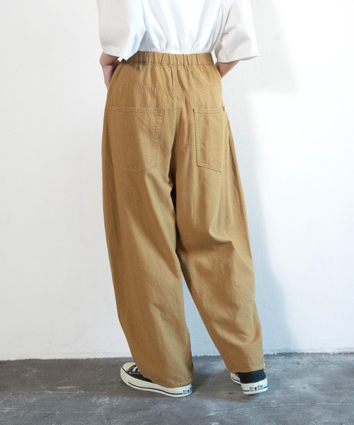 URCH RNA(アーチ アールエヌエー)の「R4418 コックさんのレーヨンリネン5ポケパンツ(その他パンツ・レディース・グリーン/キャメル/ブラック/ナチュラル・FREE)」の21枚目の写真