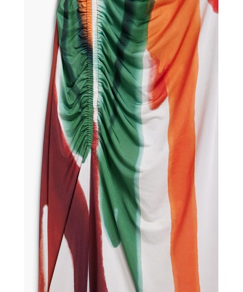 Desigual(デシグアル)の「Desigual × Christian Lacroix|ラクロワコラボ抽象ストライプドレス(ワンピース・レディース・ホワイト・XL/XS/L/M/S)」の3枚目の写真