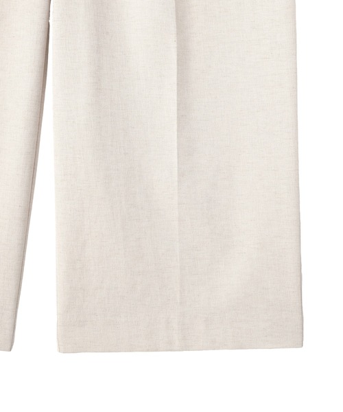 YECCA VECCA（イェッカヴェッカ）の「メタルホックワイドパンツ（その他パンツ・レディース・ベージュ/ブラック/ライトベージュ・S/M）」の14枚目の写真