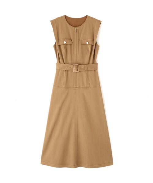 PINKY&DIANNE(ピンキーアンドダイアン)の「◆フロントファスナーデニムワンピース(ワンピース・レディース・ベージュ系その他3/ネイビー・38/36)」の20枚目の写真