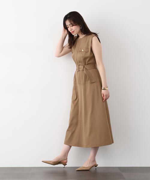 PINKY&DIANNE(ピンキーアンドダイアン)の「◆フロントファスナーデニムワンピース(ワンピース・レディース・ベージュ系その他3/ネイビー・38/36)」の22枚目の写真