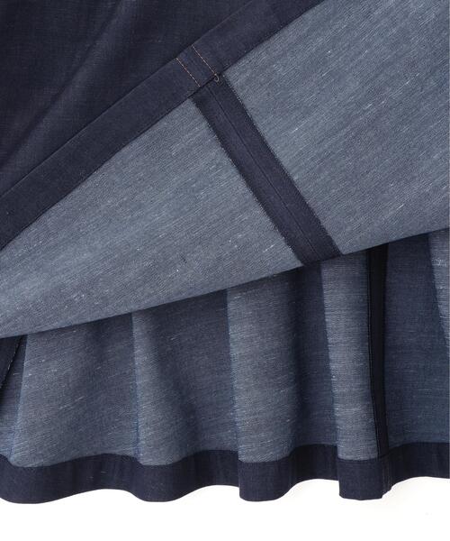 PINKY&DIANNE(ピンキーアンドダイアン)の「◆フロントファスナーデニムワンピース(ワンピース・レディース・ベージュ系その他3/ネイビー・38/36)」の18枚目の写真