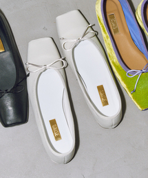 GRISE（グリーズ）の「GRISE BOXスクエアBALLERINA（バレエシューズ）」