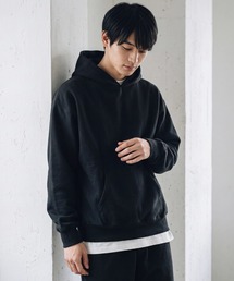 BAY SIDE（ベイサイド）の「【T16】【BAYSIDE/ベイサイド】SUPER HEAVY 16oz OVERSIZED HOODED A-4000（パーカー）」