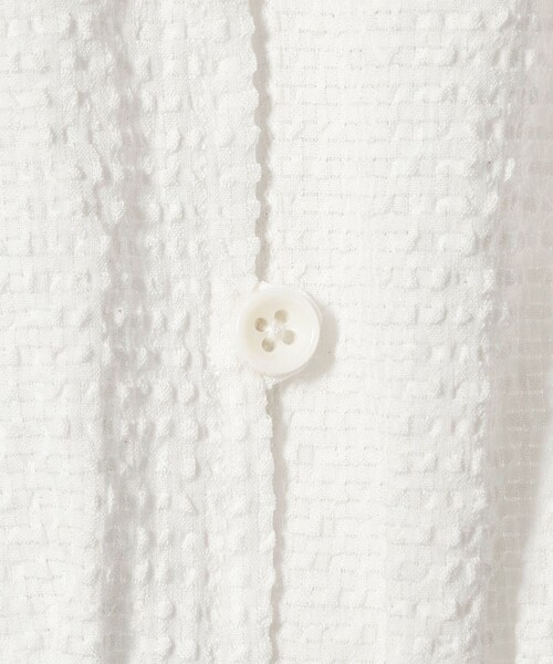 EMMEL REFINES（エメルリファインズ）の「＜EMMEL REFINES＞EM フリルエリ シャーリング ブラウス（シャツ/ブラウス・レディース・ライラック/ライトブルー/ホワイト・FREE）」の19枚目の写真