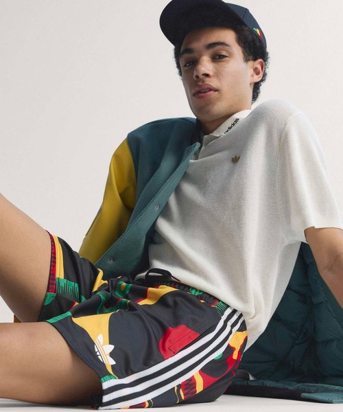 adidas(アディダス)の「ジャマイカ代表 26 オリジナルス ショーツ/ ハーフパンツ / アディダス adidas(その他パンツ・メンズ・マルチ・X-LARGE/SMALL/XXX-LARGE/XX-LARGE/MEDIUM/LARGE)」の3枚目の写真