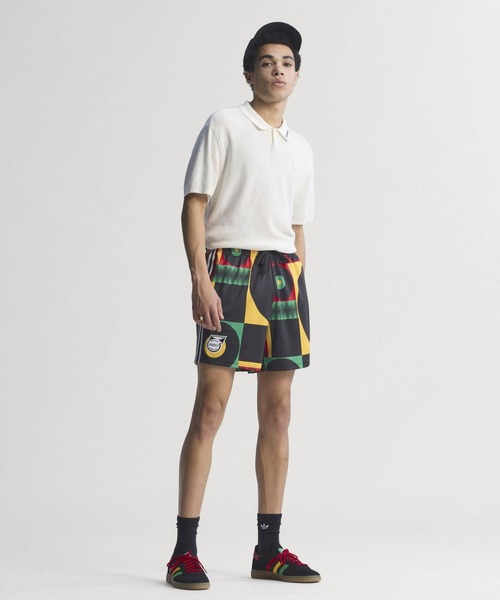 adidas(アディダス)の「ジャマイカ代表 26 オリジナルス ショーツ/ ハーフパンツ / アディダス adidas(その他パンツ・メンズ・マルチ・X-LARGE/SMALL/XXX-LARGE/XX-LARGE/MEDIUM/LARGE)」の5枚目の写真