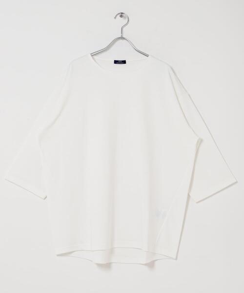 ITEMS URBANRESEARCH(アイテムズ アーバンリサーチ)の「接触冷感ポンチ7分袖トップス(Tシャツ/カットソー・メンズ・ホワイト/ブルー/ベージュ/ブラック・MEDIUM/LARGE)」の18枚目の写真