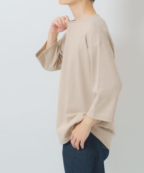 ITEMS URBANRESEARCH(アイテムズ アーバンリサーチ)の「接触冷感ポンチ7分袖トップス(Tシャツ/カットソー・メンズ・ホワイト/ブルー/ベージュ/ブラック・MEDIUM/LARGE)」の14枚目の写真