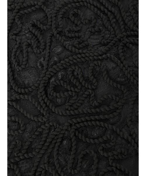 Te chichi(テチチ)の「Atelier ファブリックレーストート(ハンドバッグ・レディース・オフホワイト/ブラック・F)」の8枚目の写真