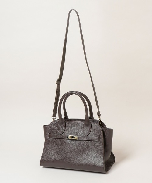 A part by（アパートバイ）の「【セレクト】AULENTTI_ベルトバッグ（ショルダーバッグ・レディース・ブラウン/ブラック・FREE）」の7枚目の写真