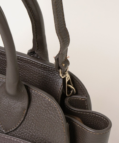 A part by（アパートバイ）の「【セレクト】AULENTTI_ベルトバッグ（ショルダーバッグ・レディース・ブラウン/ブラック・FREE）」の9枚目の写真